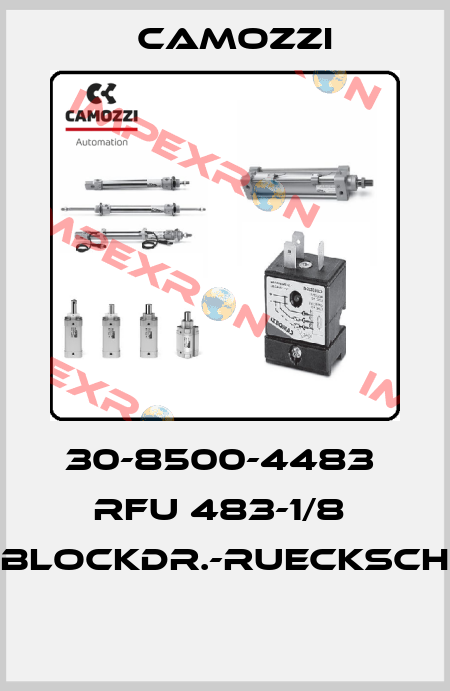 30-8500-4483  RFU 483-1/8  BLOCKDR.-RUECKSCH  Camozzi