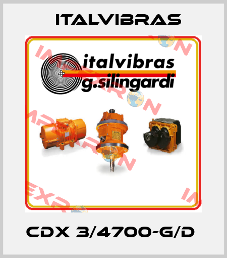 CDX 3/4700-G/D  Italvibras