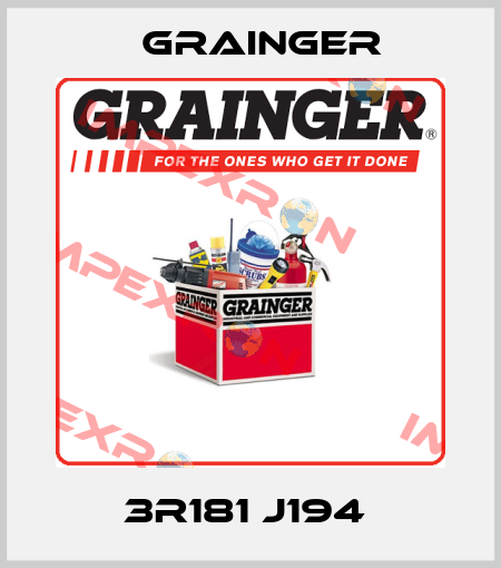 3R181 J194  Grainger