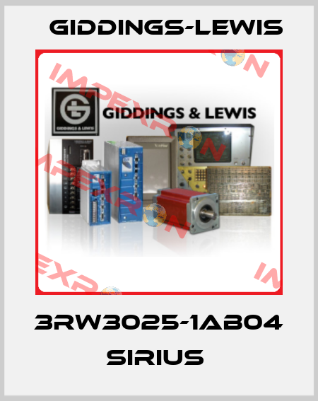 3RW3025-1AB04 SIRIUS  Giddings-Lewis