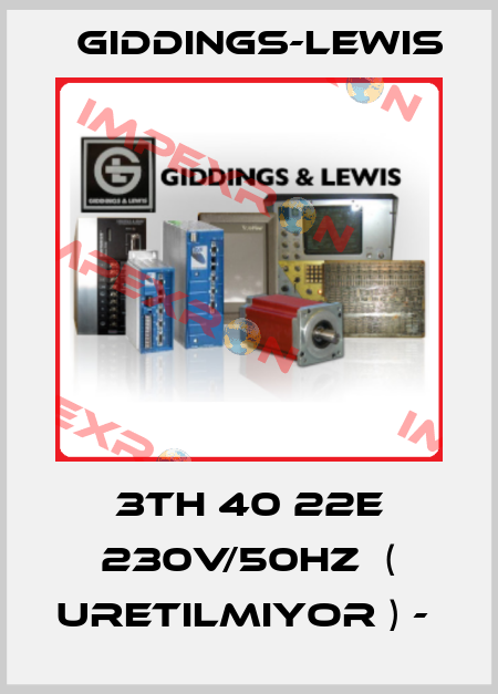 3TH 40 22E 230V/50HZ  ( URETILMIYOR ) -  Giddings-Lewis