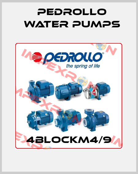 4BLOCKm4/9 Pedrollo Water Pumps