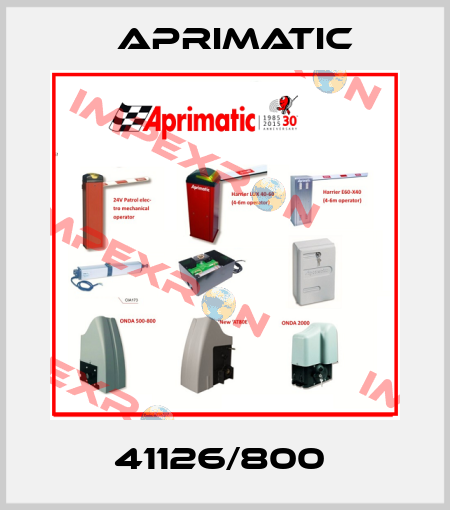 41126/800  Aprimatic