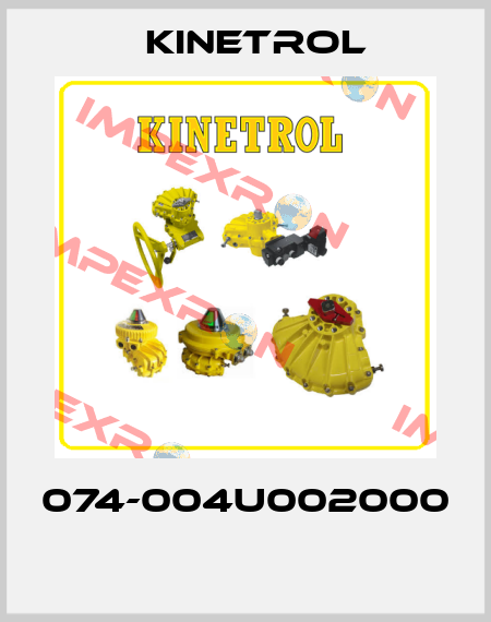 074-004U002000  Kinetrol