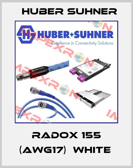 Radox 155 (AWG17)  white  Huber Suhner