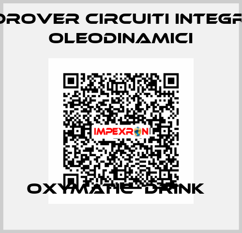 Oxymatic  drink   HYDROVER Circuiti integrati oleodinamici