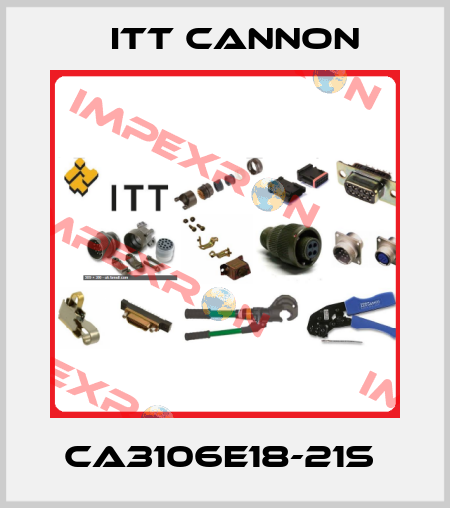 CA3106E18-21S  Itt Cannon
