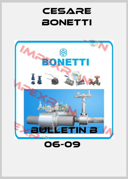 BULLETIN B 06-09  Cesare Bonetti
