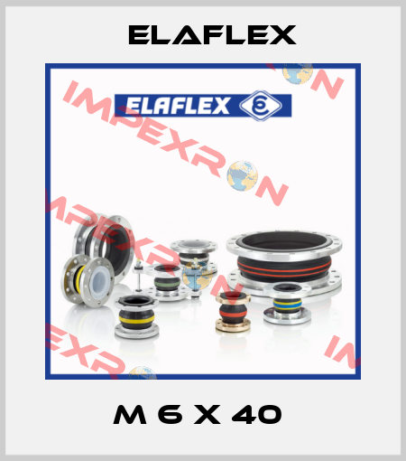 M 6 x 40  Elaflex