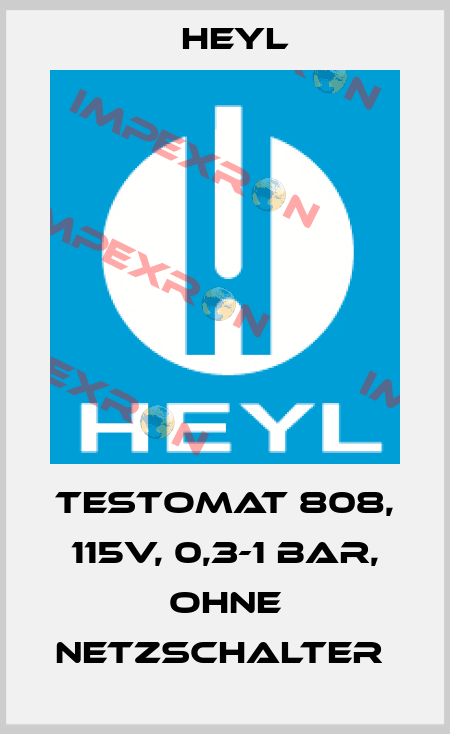 Testomat 808, 115V, 0,3-1 bar, ohne Netzschalter  Heyl