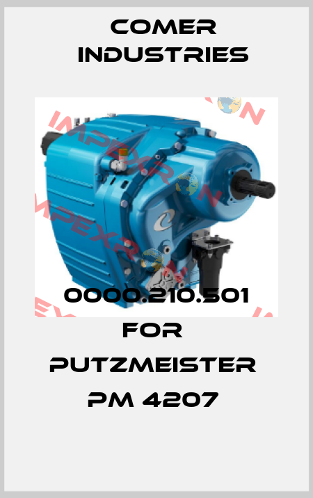 0000.210.501 FOR  PUTZMEISTER  PM 4207  Comer Industries