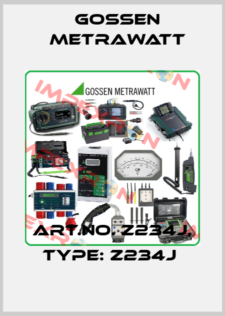 Art.No. Z234J, Type: Z234J  Gossen Metrawatt
