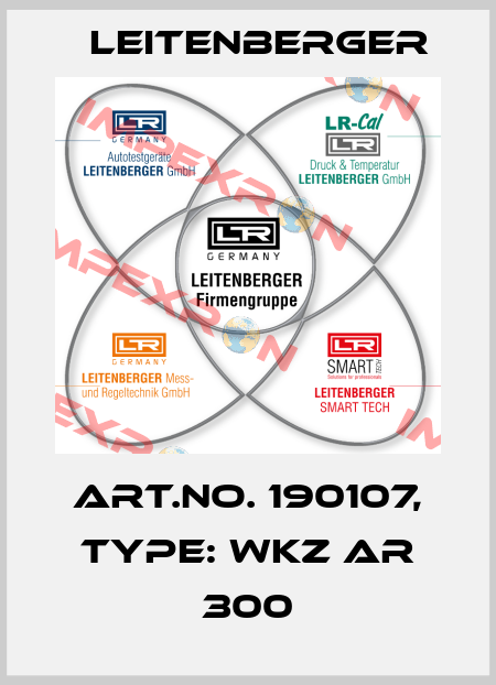 Art.No. 190107, Type: WKZ AR 300 Leitenberger