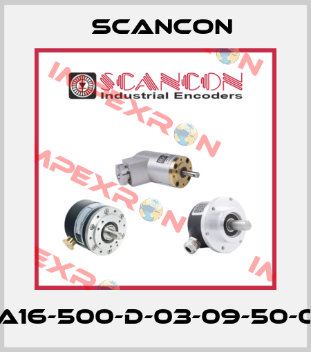 SCA16-500-D-03-09-50-01-S Scancon