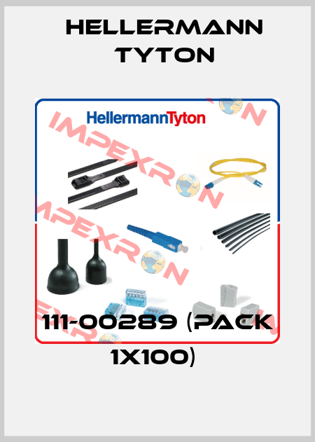 111-00289 (pack 1x100)  Hellermann Tyton