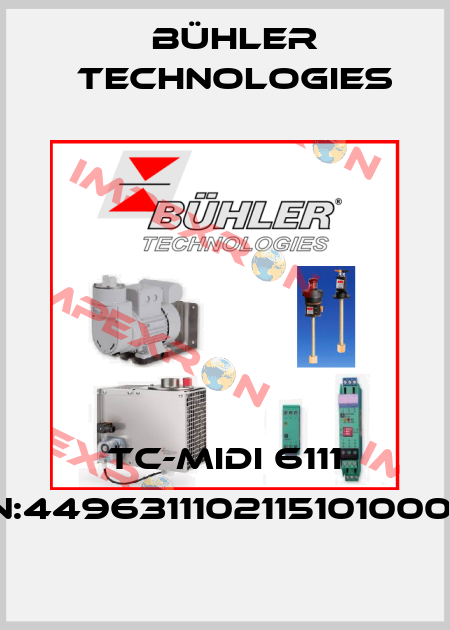 TC-MIDI 6111 P/N:449631110211510100000 Bühler Technologies