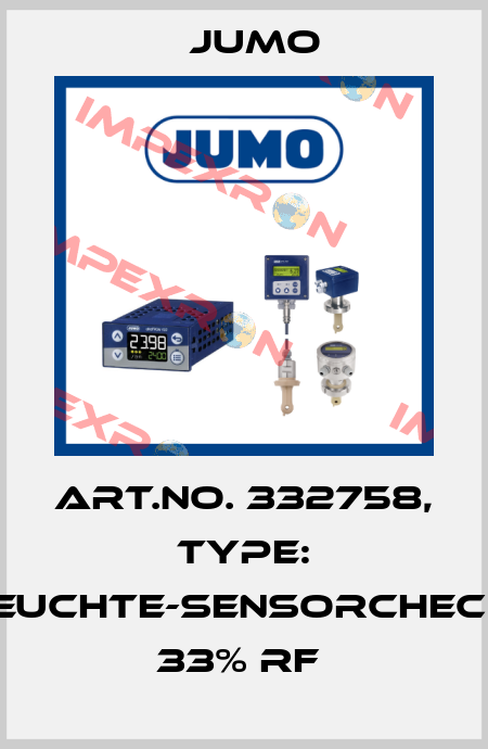 Art.No. 332758, Type: Feuchte-Sensorcheck: 33% rF  Jumo