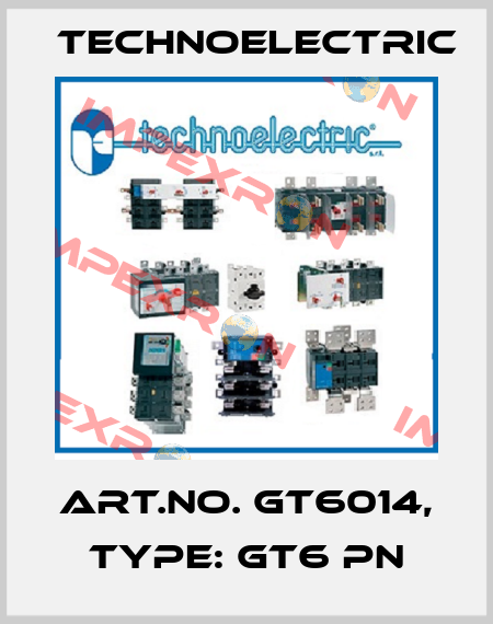 Art.No. GT6014, Type: GT6 PN Technoelectric