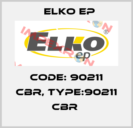 Code: 90211 CBR, Type:90211 CBR  Elko EP