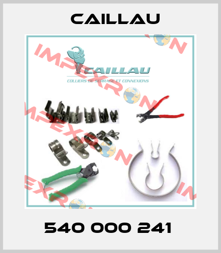 540 000 241  Caillau