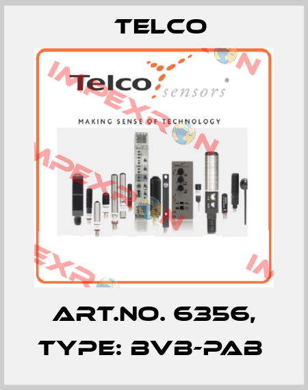 Art.No. 6356, Type: BVB-PAB  Telco