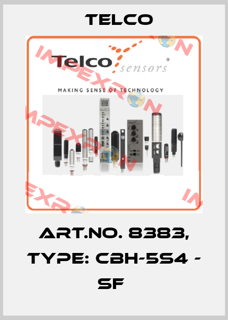 Art.No. 8383, Type: CBH-5S4 - SF  Telco