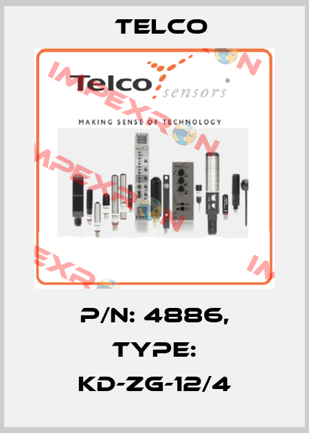 p/n: 4886, Type: KD-ZG-12/4 Telco