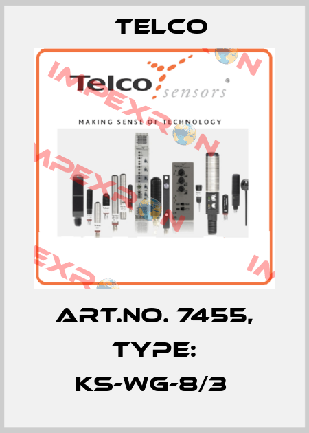 Art.No. 7455, Type: KS-WG-8/3  Telco