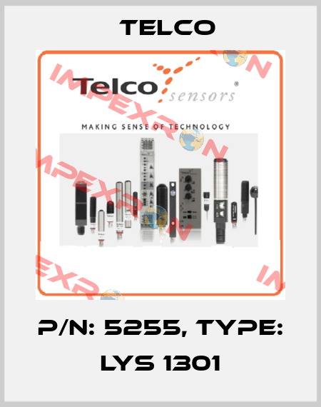 p/n: 5255, Type: LYS 1301 Telco