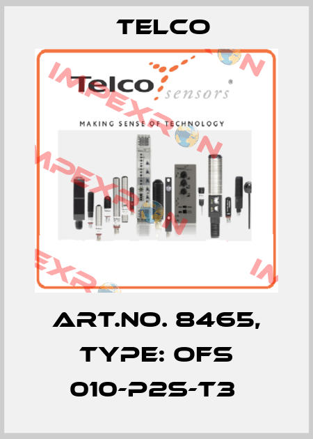 Art.No. 8465, Type: OFS 010-P2S-T3  Telco