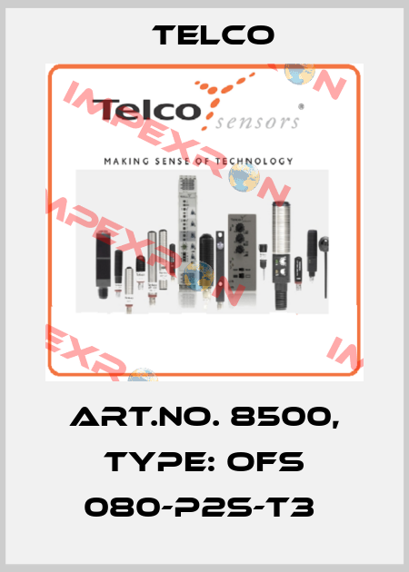 Art.No. 8500, Type: OFS 080-P2S-T3  Telco