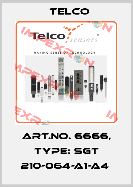 Art.No. 6666, Type: SGT 210-064-A1-A4  Telco