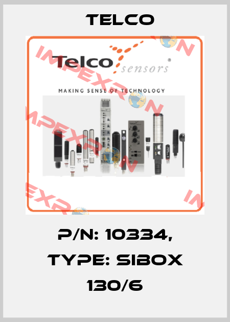 p/n: 10334, Type: Sibox 130/6 Telco