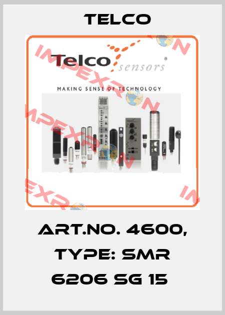 Art.No. 4600, Type: SMR 6206 SG 15  Telco