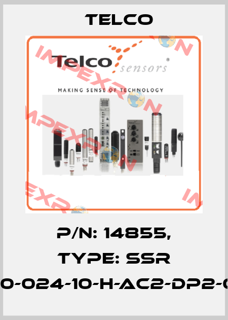 p/n: 14855, Type: SSR 02-030-024-10-H-AC2-DP2-0.5-J12 Telco