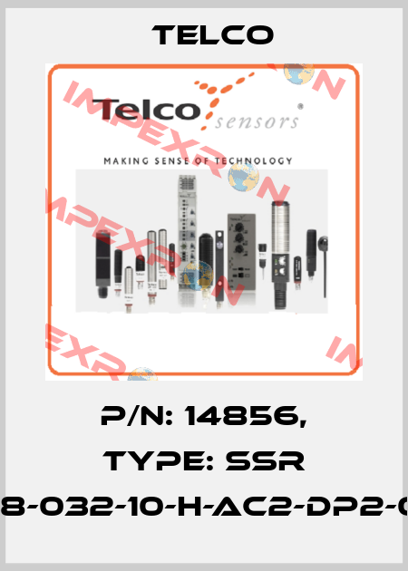 p/n: 14856, Type: SSR 02-038-032-10-H-AC2-DP2-0.5-J12 Telco