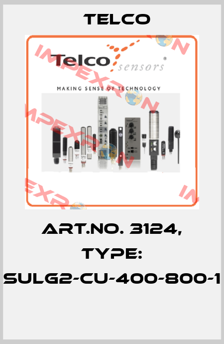 Art.No. 3124, Type: SULG2-CU-400-800-1  Telco