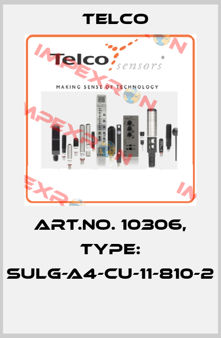 Art.No. 10306, Type: SULG-A4-CU-11-810-2  Telco
