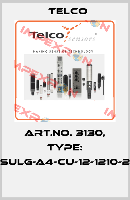 Art.No. 3130, Type: SULG-A4-CU-12-1210-2  Telco
