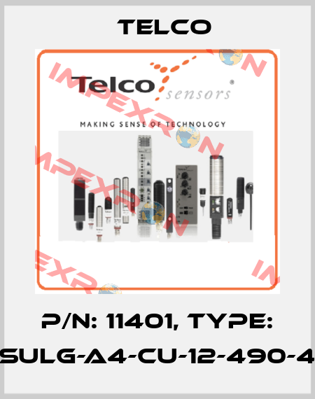 P/N: 11401, Type: SULG-A4-CU-12-490-4 Telco