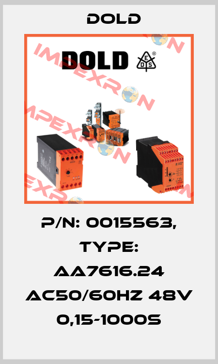 p/n: 0015563, Type: AA7616.24 AC50/60HZ 48V 0,15-1000S Dold