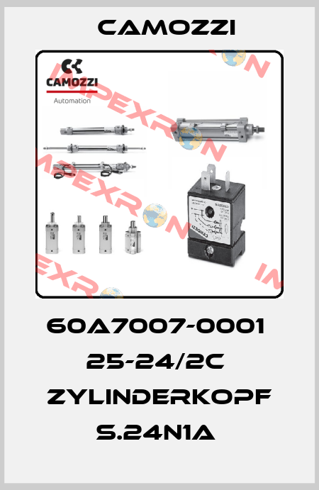 60A7007-0001  25-24/2C  ZYLINDERKOPF S.24N1A  Camozzi