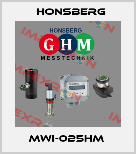 MWI-025HM  Honsberg