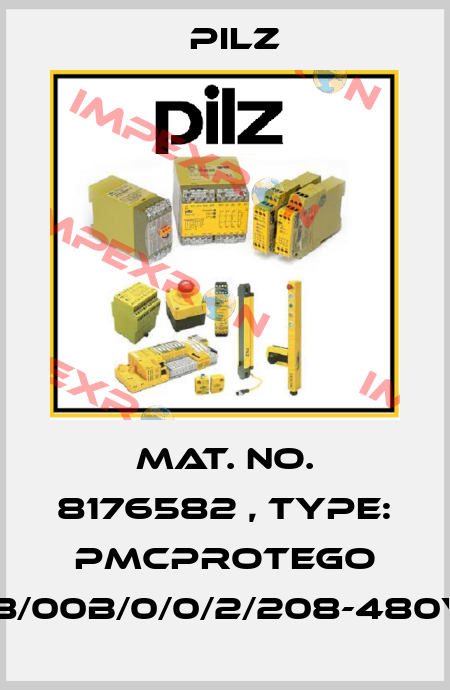 Mat. No. 8176582 , Type: PMCprotego D.48/00B/0/0/2/208-480VAC Pilz