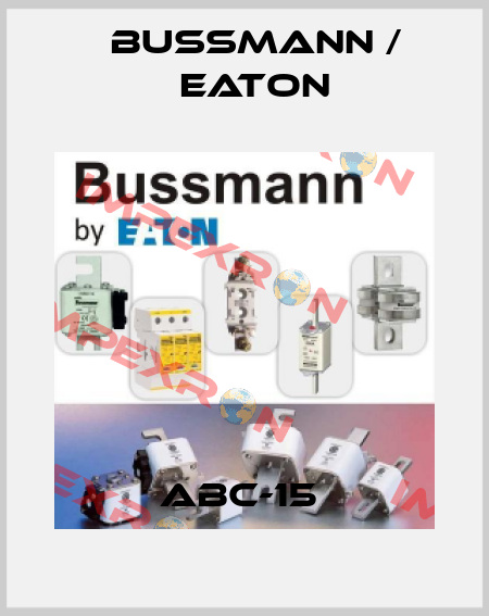 ABC-15  BUSSMANN / EATON