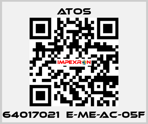 64017021  E-ME-AC-05F Atos