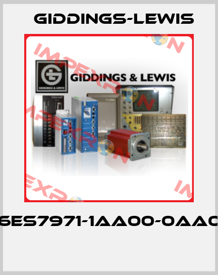 6ES7971-1AA00-0AA0  Giddings-Lewis