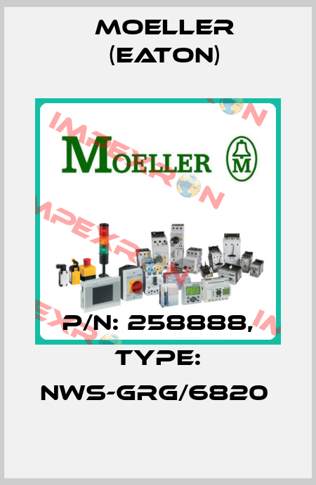 P/N: 258888, Type: NWS-GRG/6820  Moeller (Eaton)