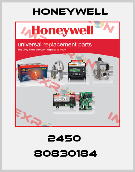2450   80830184  Honeywell