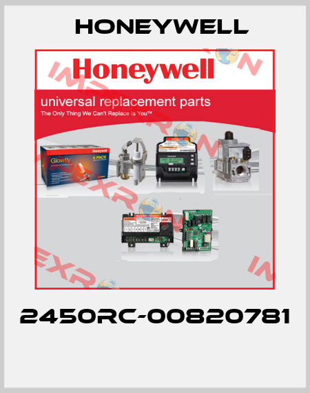 2450RC-00820781  Honeywell
